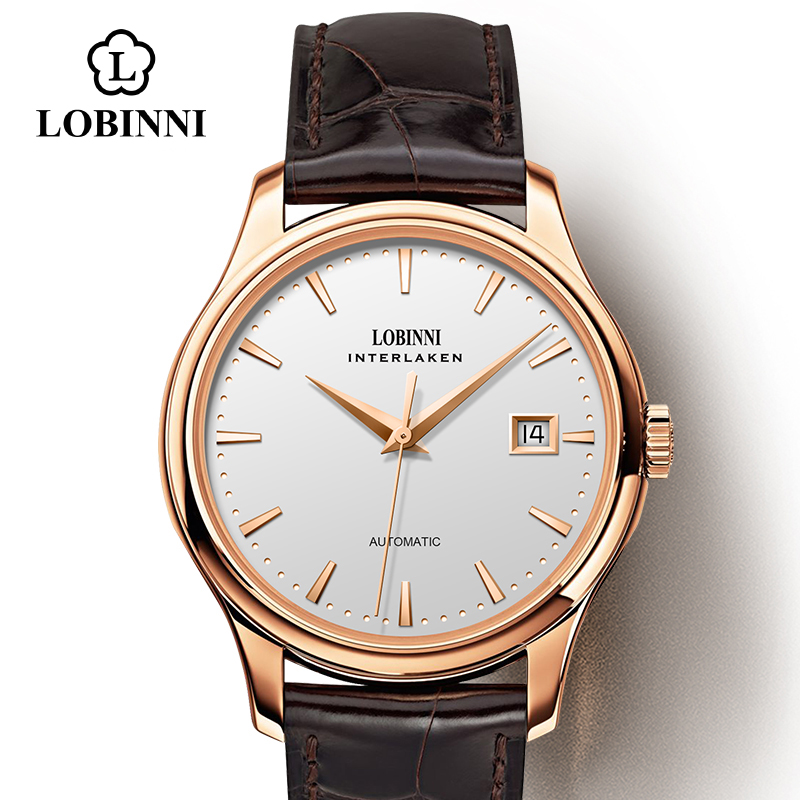 Seiko Watch Presage - LOBINNI L12026 Heren Mechanisch Horloge ST2130