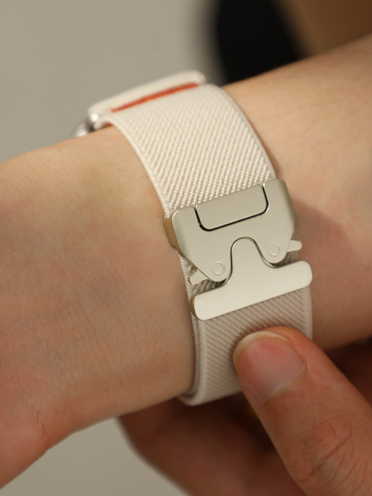 Parachute Strap Elastic - Nylon parachuteband voor Apple Watch bandjes