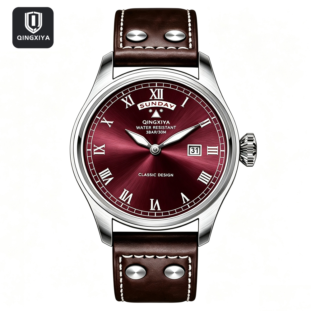 2026 Hoogwaardig Luxe Herenhor - Leather Watch Band Men recensie en prijs