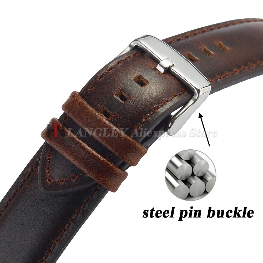 Vintage echte koeienhuid horlo - Suede Strap Watch recensie en prijs