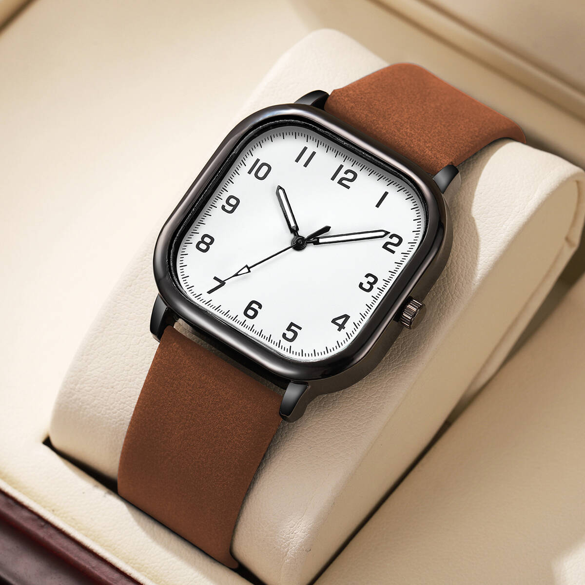 Mode Mannen Zakelijke Horloges - Leather Watch Band Men recensie en prijs