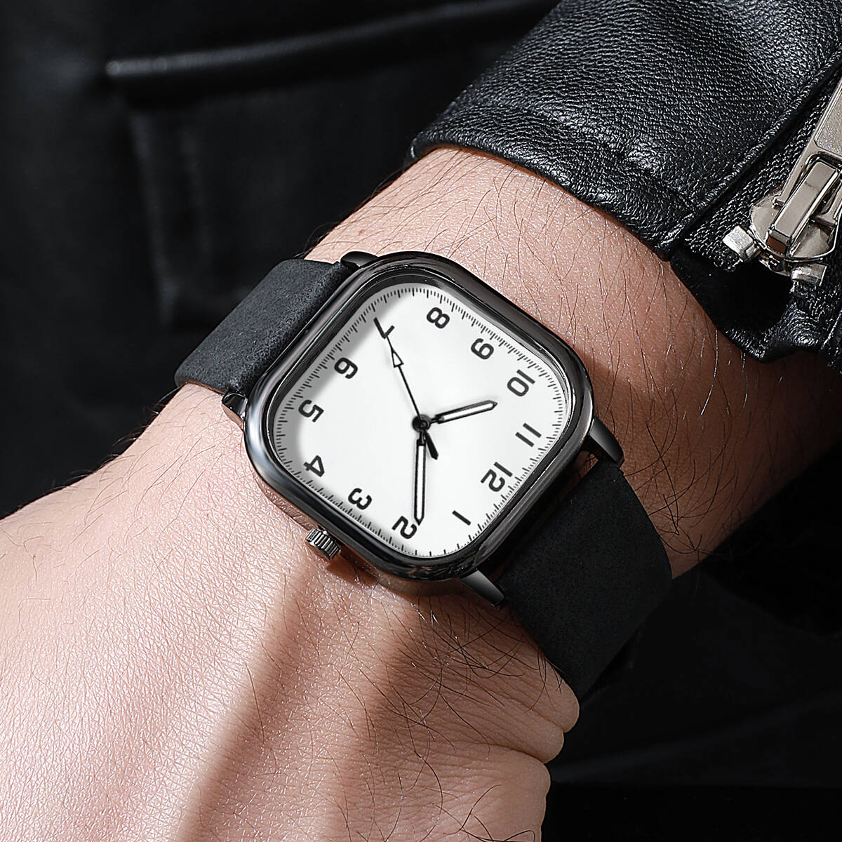 Mode Mannen Zakelijke Horloges - Leather Watch Band Men recensie en prijs