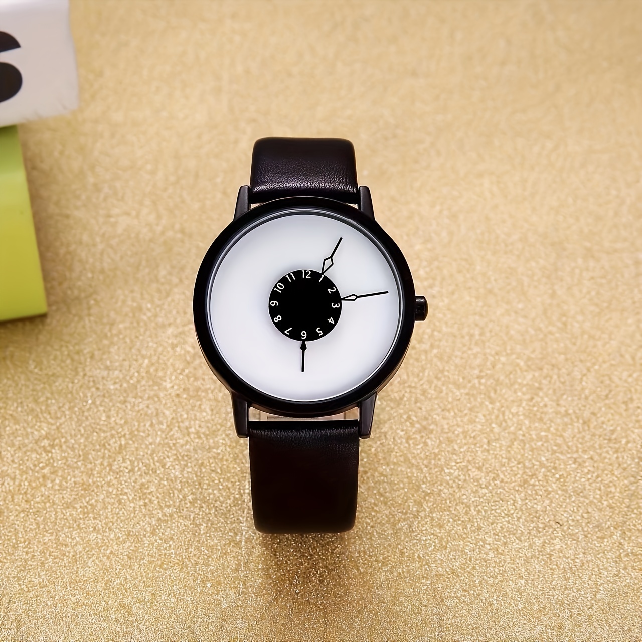 1Pc Persoonlijkheid Concept Zw - Canvas Strap Watch recensie en prijs