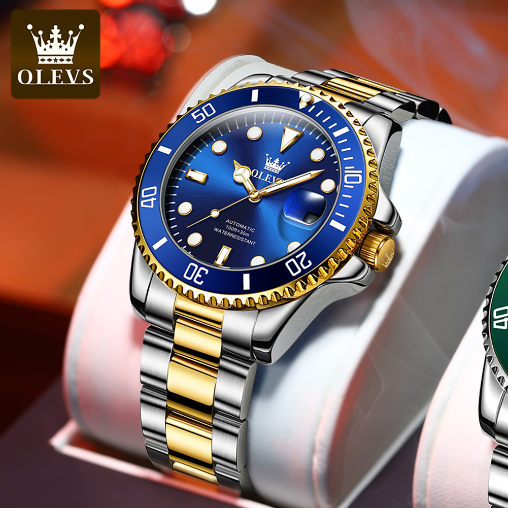 OLEVS 6650 Herenhorloge Klassi - Rolex Watch Submariner recensie en prijs
