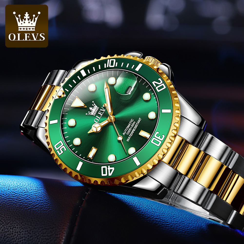 OLEVS 6650 Herenhorloge Klassi - Rolex Watch Submariner recensie en prijs