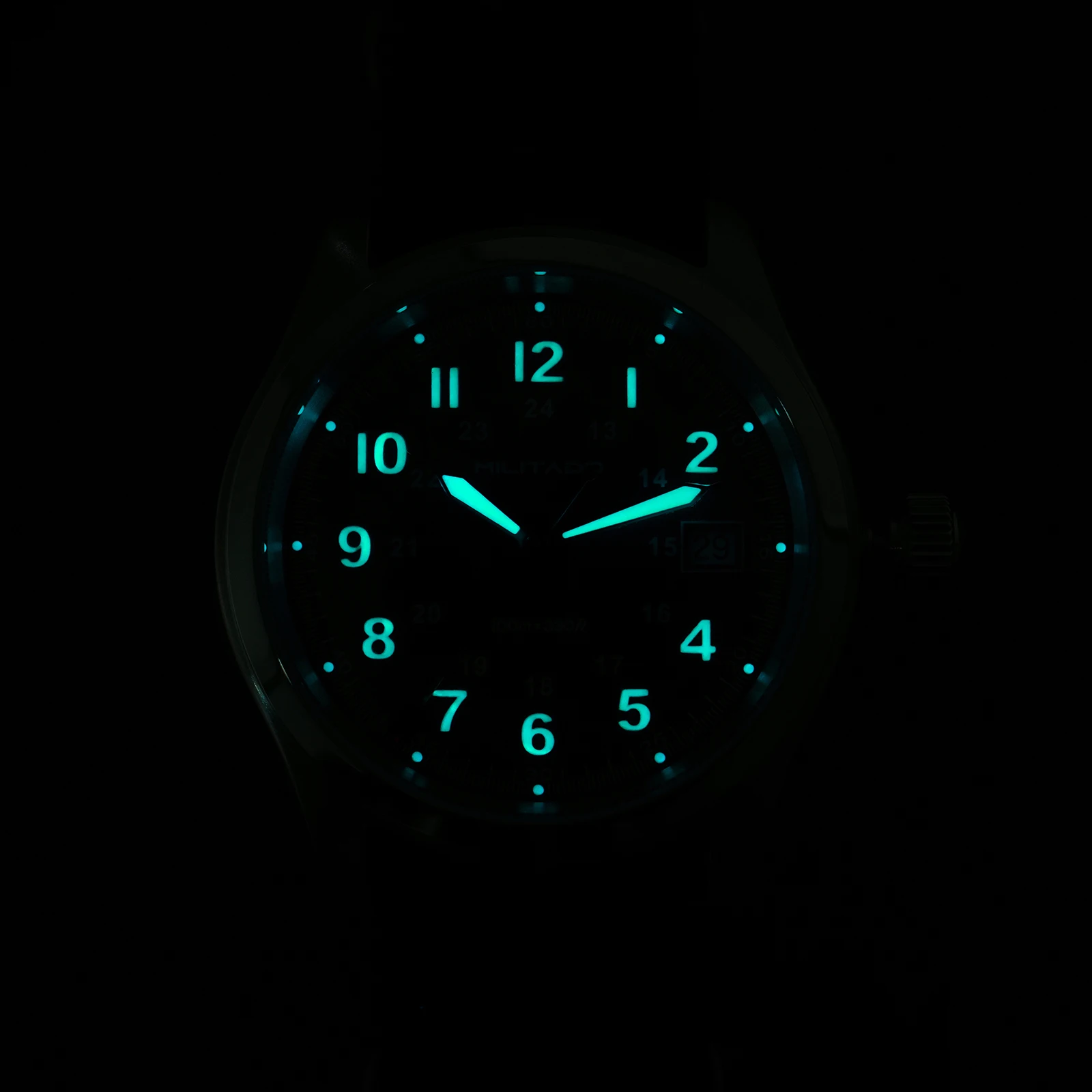 Militado ML08 Vintage quartz h - Rolex Watch Submariner recensie en prijs