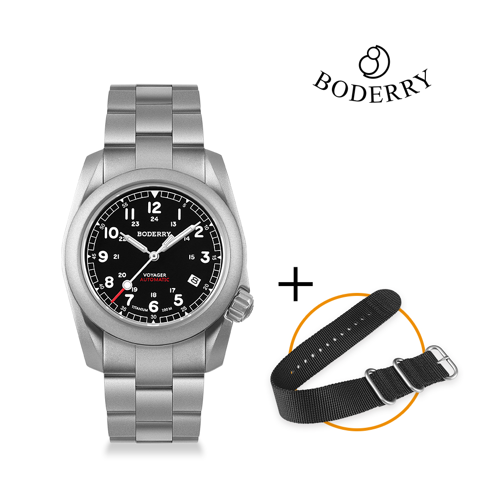 Boderry Voyager Field Watch Ti - Seiko Watch 5 Sports recensie en prijs