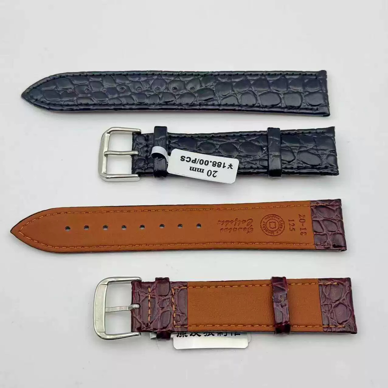 Dunne Echt Lederen Horlogeband - Suede Strap Watch recensie en prijs