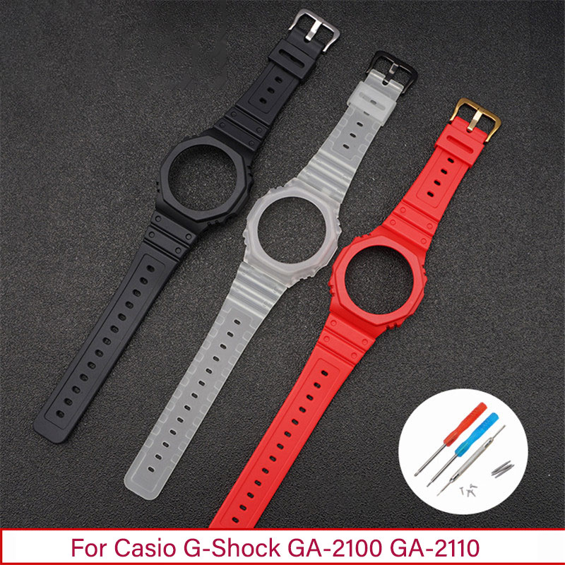 Harsband + kast voor Casio G-S - Casio Watch G-Shock Ga-2100 recensie en prijs