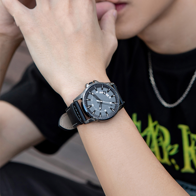 Heren Studenten Quartz Polshor - Leather Watch Band Men recensie en prijs